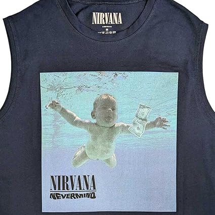 Nirvana Nevermind タンクトップ Amazon | [Rock Off officially licensed products] Nirvana